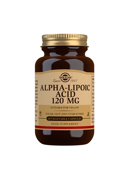 Solgar - Alpha-Lipoic Acid 120 mg 60 Vegetable Capsules